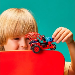 لگو مارول موتور پیشرفته اسپایدرمن 59 قطعه مدل Miles Morales: Spider-Man’s Techno Trike - 10781 Building Kit_اسباب بازی