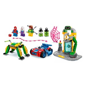 لگو مارول مبارزه اسپایدرمن در آزمایشگاه 131 قطعه مدل Spider-Man at Doc Ock’s Lab - 10783 Building Kit_اسباب بازی