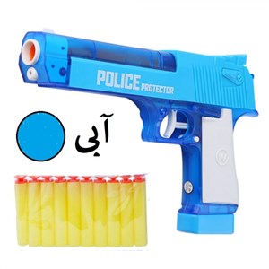 تفنگ اسباب بازی دو کاره تیرانداز و آب پاش همراه با وسایل مدل TOY POLICE DRAMA PLAY SET WITH SOFT BULLET GUN BLAST WATAR 2 IN 1 GUN GREAT GIFT_اسباب بازی