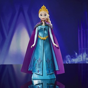 عروسک دیزنی السا نمایش لباس سحرآمیز مدل Hasbro - Disney - Frozen Elsa’s Royal Reveal_اسباب بازی