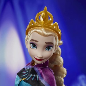 عروسک دیزنی السا نمایش لباس سحرآمیز مدل Hasbro - Disney - Frozen Elsa’s Royal Reveal_اسباب بازی