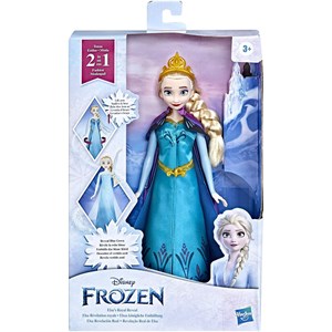 عروسک دیزنی السا نمایش لباس سحرآمیز مدل Hasbro - Disney - Frozen Elsa’s Royal Reveal_اسباب بازی
