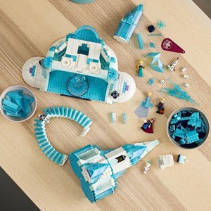 لگو دیزنی 1709 قطعه مدل قصر یخی فروزن 43197 Lego Disney - The Ice Castle - 43197 Building Kit_اسباب بازی