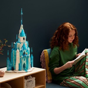 لگو دیزنی 1709 قطعه مدل قصر یخی فروزن 43197 Lego Disney - The Ice Castle - 43197 Building Kit_اسباب بازی