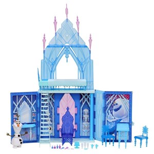 قصر یخی دیزنی تاشو فروزن 2 مدل Hasbro - Disney Princess Frozen - Elsa's Fold and Go Ice Palace_اسباب بازی