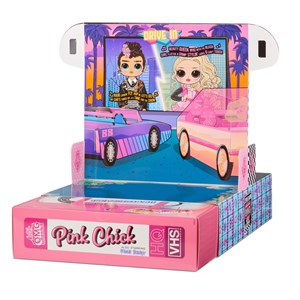 عروسک 2 تایی ال او ال سورپرایز سری OMG Movie Magic مدل Tough Dude و Pink Chick_اسباب بازی
