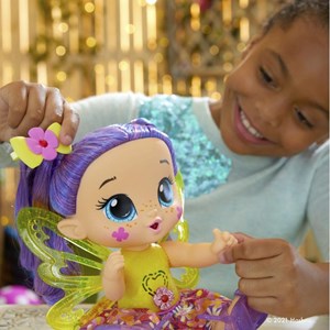 عروسک رباتیک بیبی الایو مدل Hasbro - Baby Alive - Glo Pixies - Siena Sparkle_اسباب بازی