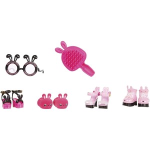 عروسک نانانا سورپرایز خرگوش سیاه Na! Na! Na! Surprise مدل Na! Na! Na! Surprise Ultimate Surprise Black Bunny with Taller Doll_اسباب بازی