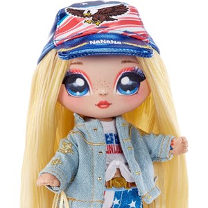عروسک نانانا سورپرایز Na! Na! Na! Surprise سری Glam 2 مدل MGA - Na! Na! Na! Surprise - Glam Series 2 - Erika Featherton_اسباب بازی