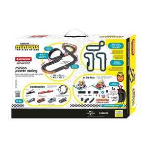 پیست ماشین کنترلی مسابقه ای 4.9 متری مدل Carrera GO!!! - Minion Power Racing 4.9M_اسباب بازی