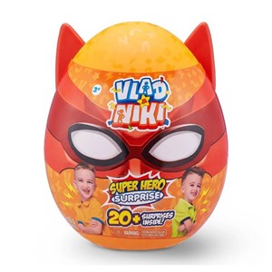 تخم سورپرایزی قرمز ابرقهرمانان مدل Zuru - Vlad and Niki - Super Hero Surprise Egg_اسباب بازی