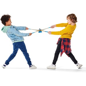 عروسک فشاری گو جیت زو بتمن آبی مدل Moose - Goo Jit Zu - Dc Classic Batman - Hero Pack_اسباب بازی