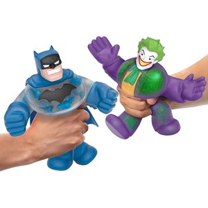 پک دو تایی عروسک های فشاری گو جیت زو بتمن و جوکر سری DC مدل Heroes of Goo Jit Zu - DC Versus Pack - Batman vs Joker_اسباب بازی