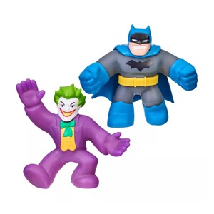 پک دو تایی عروسک های فشاری گو جیت زو بتمن و جوکر سری DC مدل Heroes of Goo Jit Zu - DC Versus Pack - Batman vs Joker_اسباب بازی