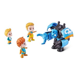 تخم سورپرایزی آبی ابرقهرمانان مدل Zuru - Vlad and Niki - Super Hero Surprise Egg_اسباب بازی