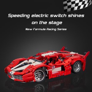 لگو تکنیک ماشین فراری 1282 قطعه مدل LEPIN SY 8608 Ferrari FXX Backstart_اسباب بازی