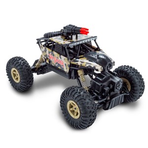ماشین کنترلی آفرود فلزی دوربین دار مقیاس 1:18 مدل 18428-a Four Wheel Drive Car WiFi Map Rocket Launcher Cross Country Camera Remote Control Kids Toy Race Car_اسباب بازی