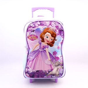 ست 5 در 1 کوله پشتی چرخدار 46 سانتی پرنسس سوفیا مدل Simba - Backpack - Disney Sofia Trolley School Set 5 in 1_کیف مدرسه