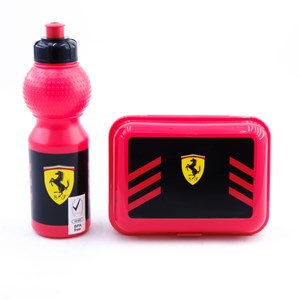 ست 5 در 1 کوله پشتی چرخدار 46 سانتی ماشین فراری مدل Simba - Backpack - Ferrari Extreme Speed Trolley School Set 5 in 1_کیف مدرسه