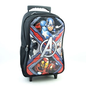 ست 5 در 1 کوله پشتی چرخدار 46 سانتی Avengers مدل Simba - Backpack - Avengers Justice Coming Trolley School Set 5 in 1_کیف مدرسه