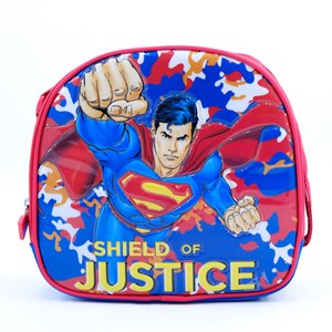 ست 5 در 1 کوله پشتی چرخدار 46 سانتی سوپرمن مدل Simba - Backpack - Superman Attack Trolley School Set 5 in 1_کیف مدرسه