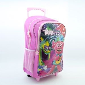 ست 5 در 1 کوله پشتی چرخدار 46 سانتی ترول ها مدل Simba - Backpack - Trolls Trolley School Set 5 in 1_کیف مدرسه