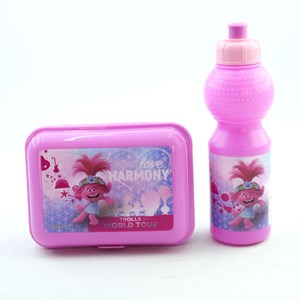 ست 5 در 1 کوله پشتی چرخدار 46 سانتی ترول ها مدل Simba - Backpack - Trolls Trolley School Set 5 in 1_کیف مدرسه