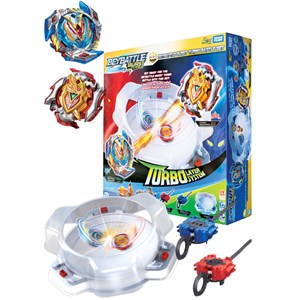 استادیوم فرفره های انفجاری و دو عدد BeyBattle Burst Turbo Stadium S3 مدل Valtryek V4 و Z Achikkes A4_اسباب بازی