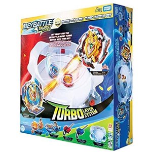 استادیوم فرفره های انفجاری و دو عدد BeyBattle Burst Turbo Stadium S3 مدل Valtryek V4 و Z Achikkes A4_اسباب بازی
