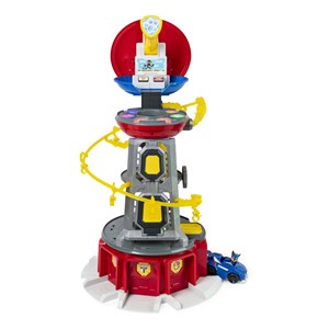 اسباب بازی برج مراقبت سگ‌های نگهبان مدل PAW Patrol, Mighty Pups Super PAWs Lookout Tower Playset with Lights and Sounds