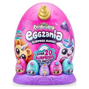 عروسک سورپرایزی رینبوکورنز RainBocoRns سری Eggzania با شاخ طلایی مدل Zuru - Rainbocorns - Eggzania Surprise Mania Golden_اسباب بازی
