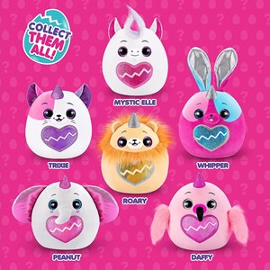 عروسک سورپرایزی رینبوکورنز RainBocoRns سری Eggzania با شاخ طلایی مدل Zuru - Rainbocorns - Eggzania Surprise Mania Golden_اسباب بازی