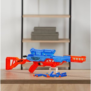 تفنگ اسباب بازی نرف Nerf با 5 تیر مدل Hasbro - Nerf - Alpha Strike Mantis LR-1_اسباب بازی