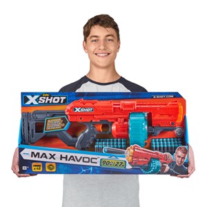 تفنگ اسباب بازی ایکس شات X-Shot مدل Zuru - X-Shot - Excel Max Havoc 48 Foam Dart Blaste_اسباب بازی