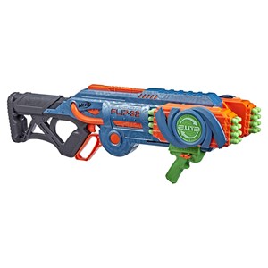 تفنگ اسباب بازی نرف Nerf مدل Hasbro - Nerf - Elite 2.0 Flipshots Flip-16 Blaster - 16 Dart Barrels_اسباب بازی