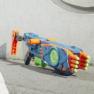 تفنگ اسباب بازی نرف Nerf مدل Hasbro - Nerf - Elite 2.0 Flipshots Flip-16 Blaster - 16 Dart Barrels_اسباب بازی