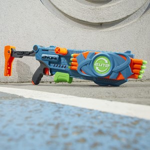 تفنگ اسباب بازی نرف Nerf مدل Hasbro - Nerf - Elite 2.0 Flipshots Flip-16 Blaster - 16 Dart Barrels_اسباب بازی