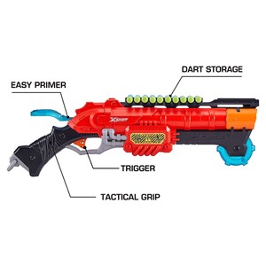 تفنگ اسباب بازی ایکس شات X-Shot مدل Zuru - X-Shot - Dino Attack Claw Hunter Foam Dart Blaster_اسباب بازی