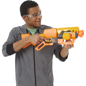 تفنگ اسباب بازی نرف Nerf مدل Hasbro - Nerf - Roblox Adopt Me! Bees! Lever Action Blaster, 8 Nerf Elite Darts_اسباب بازی