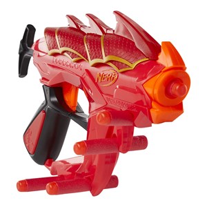 تفنگ اسباب بازی نرف Nerf مدل Hasbro - Nerf - Dragonpower Fireshot 5 Official Nerf Darts_اسباب بازی