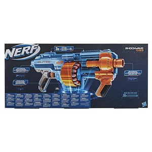 تفنگ اسباب بازی نرف Nerf مدل Hasbro - Nerf - Elite 2.0 Shockwave RD-15 Blaster With 30 Nerf Elite Darts_اسباب بازی