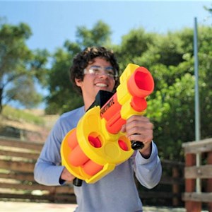 تفنگ اسباب بازی نرف Nerf مدل Hasbro - Nerf Fortnite GL Blaster, Includes 6 Official Nerf Darts_اسباب بازی