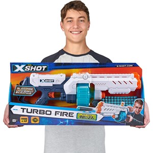پک 3 تایی تفنگ‌های ایکس شات X-Shot مدل Zuru X-shot Turbo Fire and Fury 4 and Micro Combo Pack_اسباب بازی