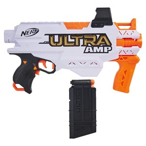 تفنگ اسباب بازی نرف Nerf مدل Hasbro - Nerf - Ultra Amp Motorized Blaster - 6 Dart and Clips_اسباب بازی