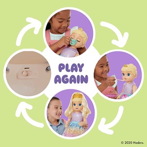 عروسک بیبی الایو پرنسس الی مدل Hasbro - Baby Alive - Princess Ellie Grows Up_اسباب بازی