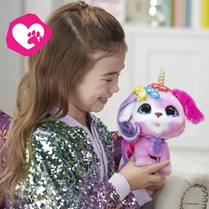 عروسک رباتیک هاپو مدل Hasbro - FurReal - Glamalots Interactive Puppy_اسباب بازی