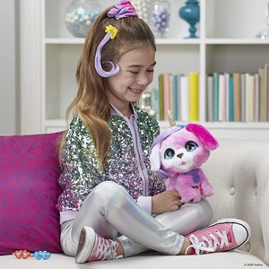 عروسک رباتیک هاپو مدل Hasbro - FurReal - Glamalots Interactive Puppy_اسباب بازی