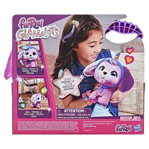 عروسک رباتیک هاپو مدل Hasbro - FurReal - Glamalots Interactive Puppy_اسباب بازی