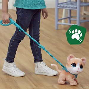 عروسک رباتیک پیشی مدل Hasbro - FurReal - Walkalots Big Wags Interactive Kitty_اسباب بازی