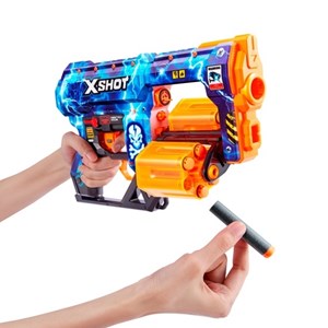 تفنگ دو قلو ایکس شات X-Shot سری Skins مدل Zuru - X-Shot - Skins - 2x Dread Dart Blaster_اسباب بازی